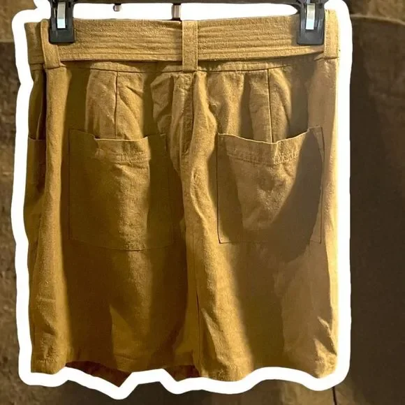 💥2/$15💥 Madewell High-waist Tie skirt 100% silk - Picture 5 of 6